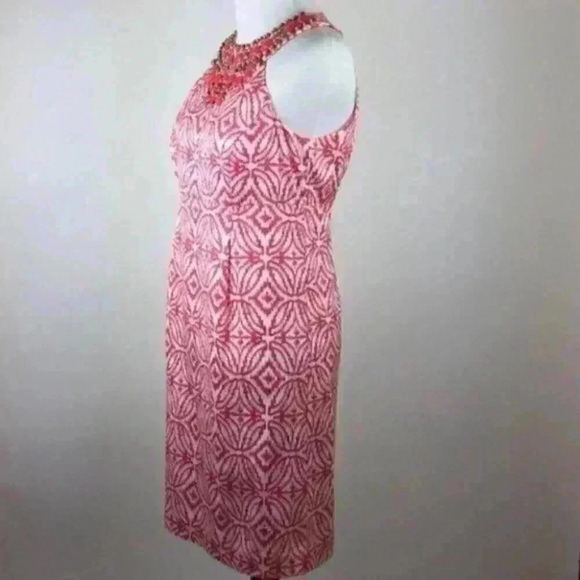 INC woman’s Dress Size 4 Beaded Halter Pencil - Picture 5 of 9
